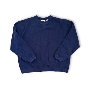 Vintage Classic Elements Navy Crewneck Sweatshirt Men’s XL Heavyweight Pullover